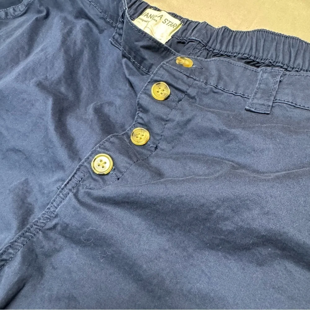 Classic Blue Men's Chinos By Vanila Star